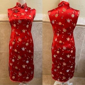 Geisha red dress size 36
